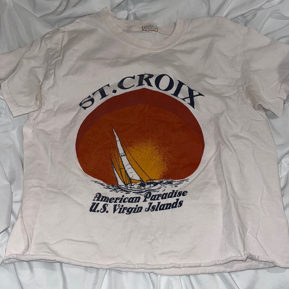 St. Croix crop top